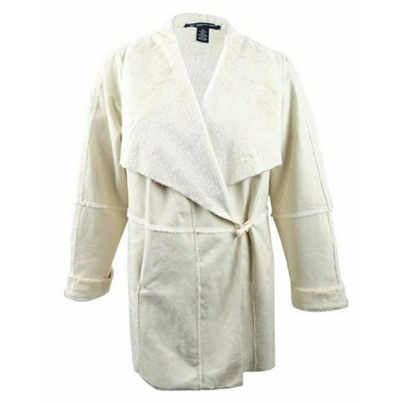 INC International Concepts Jackets & Blazers - INC Faux Suede Coat Size 3X NWT
